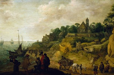 Hollandsk Landskab, tilskrevet Pieter de Neyn (1597-1639). af Pieter de Neyn