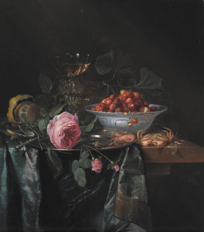 Pronk Stilleben af Pieter de Ring