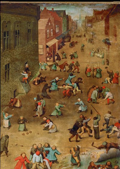 Børnelege (maleri på egetræ) af Pieter the Elder Bruegel