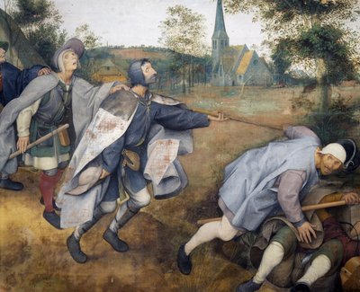 Den blinde fører den blinde af Pieter Bruegel the Elder