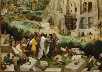 Babelstårnet (maleri på egetræ) af Pieter the Elder Bruegel