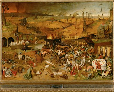 Dødens triumf (maleri på træ) af Pieter the Elder Bruegel