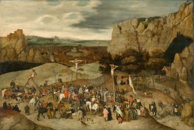 Golgata (olie) af Pieter the Younger Brueghel