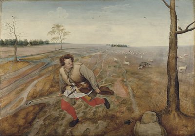 Den dårlige hyrde af Pieter Brueghel the Younger