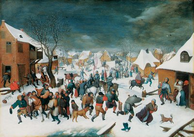 Massakren på de uskyldige, 1605 af Pieter Brueghel the Younger
