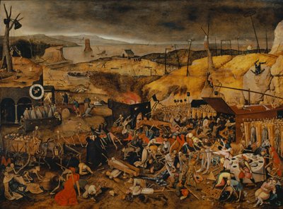 Dødens triumf, ca. 1608 af Pieter Brueghel the Younger