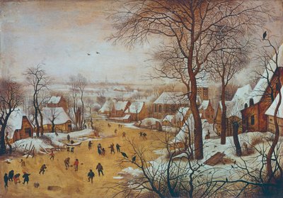Vinterlandskab af Pieter the Younger Brueghel