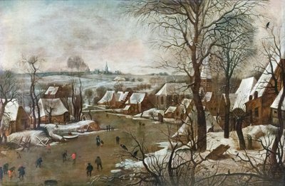Vinterlandskab af Pieter the Younger Brueghel