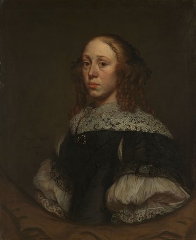 Portræt af en kvinde af Pieter van Anraedt