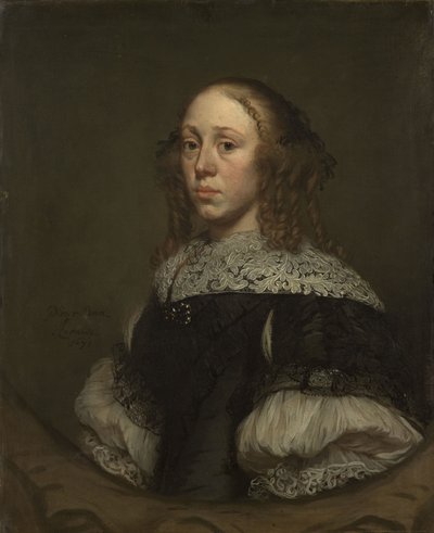 Portræt af en kvinde af Pieter van Anraedt