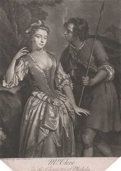 Fru Clive i Philidas karakter af Pieter van Bleeck