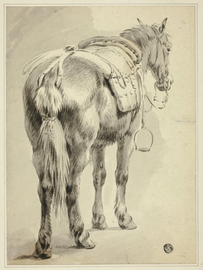 Sadelhest af Pieter van Bloemen