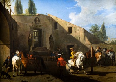 Manegen af Pieter van Bloemen