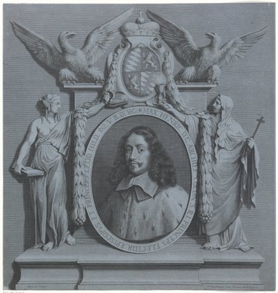Portræt af Maximilian Hendrik Van Bavaria, erkebiskop Van Keulen af Pieter van Schuppen