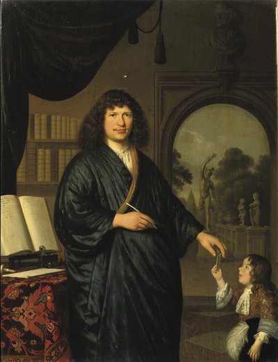 Portræt af en herre af Pieter van Slingelandt