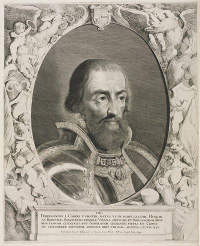 Portræt af kejser Ferdinand I. af Pieter van Sompel