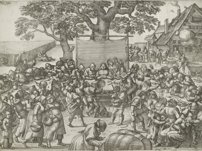 Bondebryllup af Pieter van der Borcht (I)