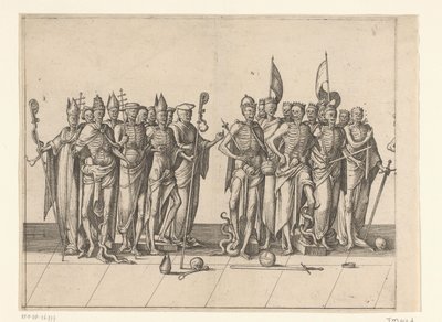 Procession af de døde af Pieter van der Borcht (I)