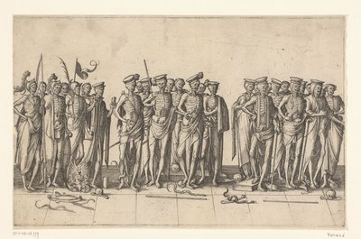 Procession af de døde af Pieter van der Borcht (I)