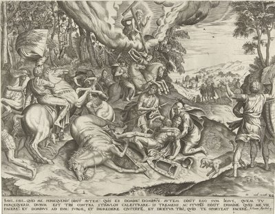 Omvendelse af Paulus af Pieter van der Heyden