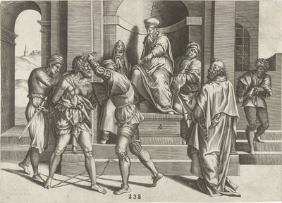 Johannes Døberens fængsling af Pieter van der Heyden