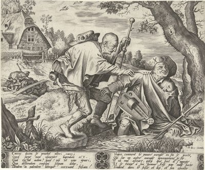 Lignelsen om de to blinde af Pieter van der Heyden