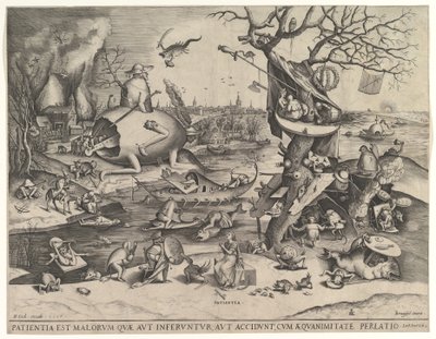 Tålmodighed Tålmodighed, 1557 af Pieter van der Heyden