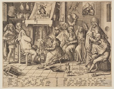 Fastelavnssøndag af Pieter van der Heyden