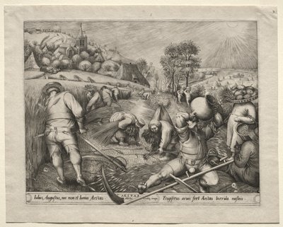 De fire årstider: Sommer, 1570. af Pieter van der Heyden