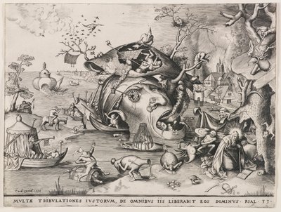 Sankt Anthonys fristelse af Pieter van der Heyden