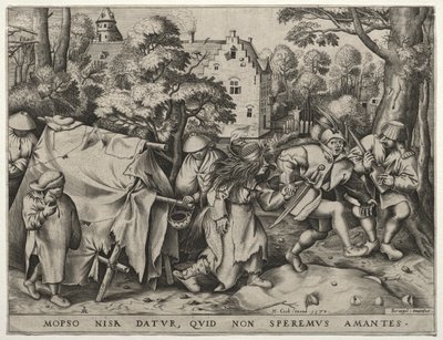 Brylluppet mellem Mopsus og Nisa, 1570. af Pieter van der Heyden