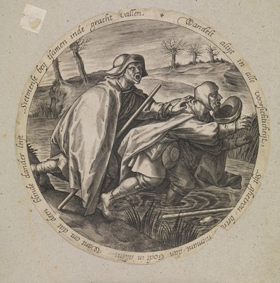 Den blinde fører den blinde af Pieter van der Heyden