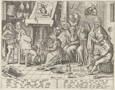 fastelavn af Pieter van der Heyden
