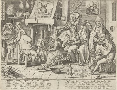 fastelavn af Pieter van der Heyden