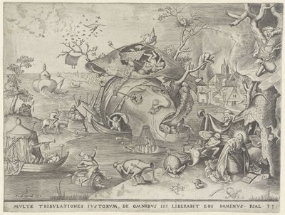 Andragende af St. Anthony af Pieter van der Heyden