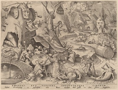 frådseri af Pieter van der Heyden after Pieter Bruegel the Elder