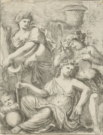 Ceres, Bacchus en Venus af Pieter van der Plas (II)
