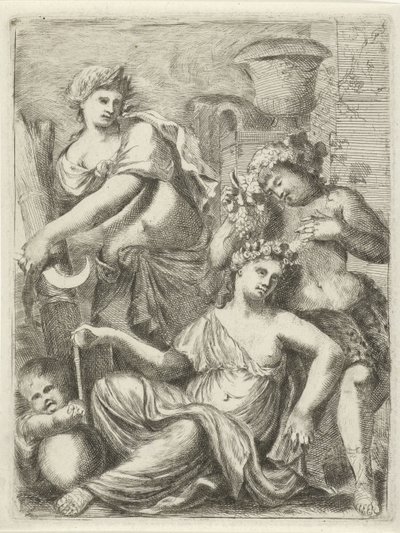 Ceres, Bacchus en Venus af Pieter van der Plas (II)