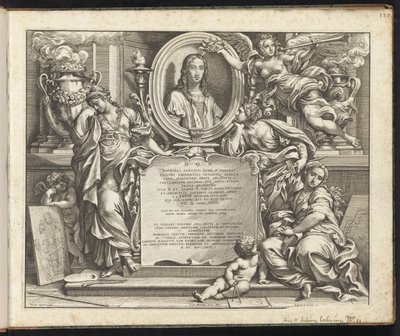Portræt af Raphael Raphael Bible (serietitel) Imagines Veteris ac Novi Testamenti (serietitel) af Pietro Aquila