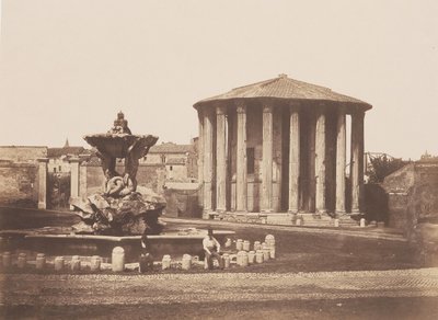 Vestas tempel, 1850