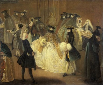 Casino Den reducerede, anden halvdel af det 18. årh. af Pietro, Longhi