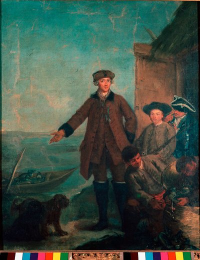 Andejagt i lagunen Maleri af Pietro Longhi (1702-1785) 1765-1770 Søn. 61x50 cm Venedig Pinacoteca Querini-Stampalia af Pietro Longhi