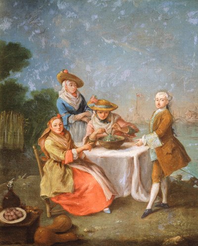 I haver ved flodmundingen af Pietro Longhi
