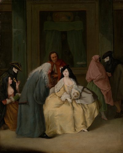 Mødet, 1746. af Pietro Longhi