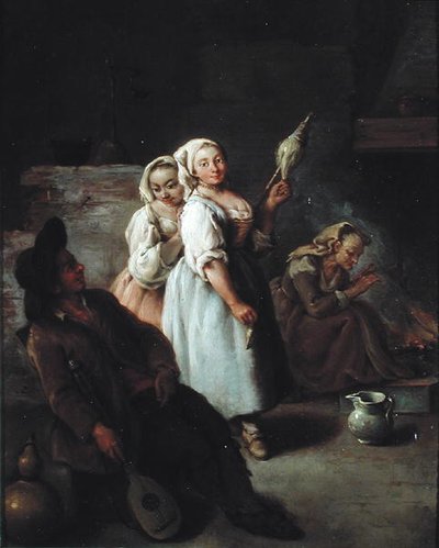 Spinneren af Pietro Longhi