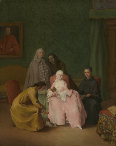 Besøget, 1746. af Pietro Longhi