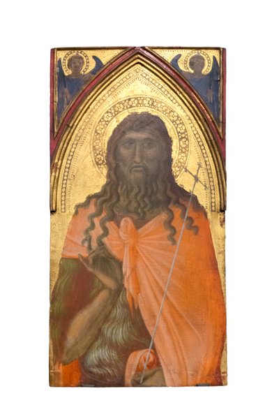 Johannes Døberen, ca. 1329 af Pietro Lorenzetti