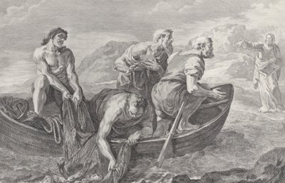[Kallelsen af Sts Peter og Andreas], 1730-50. af Pietro Monaco