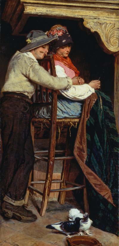 Maalaisia sisätiloissa af Pietro Pajetta
