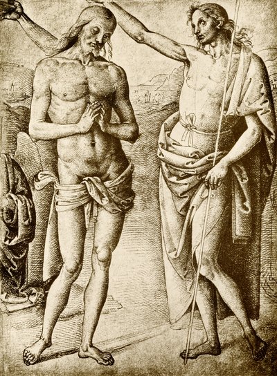Kristi dåb af Pietro Perugino